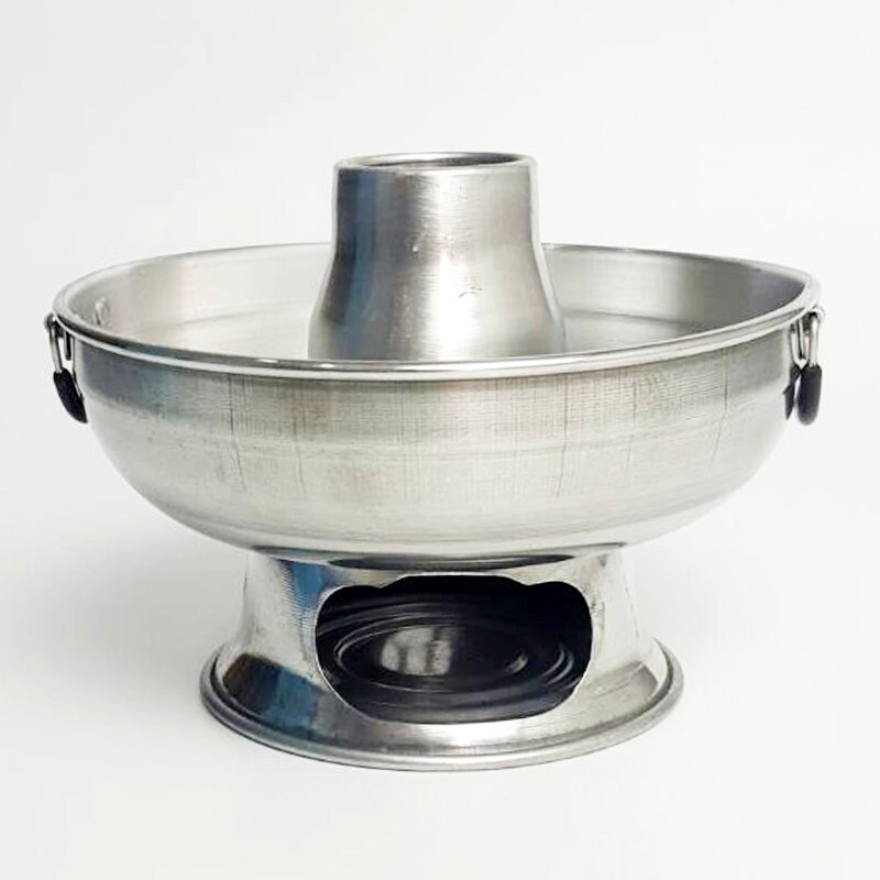 Thai Tom Yum Hot Pot Aluminum Bowl Soup Cookware Kichenware 22 cm