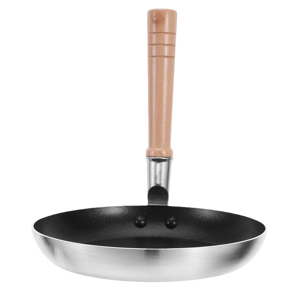 Multi Color Nonstick Omelette Pan Aluminum Egg Cooker Pan for Gas and Induction