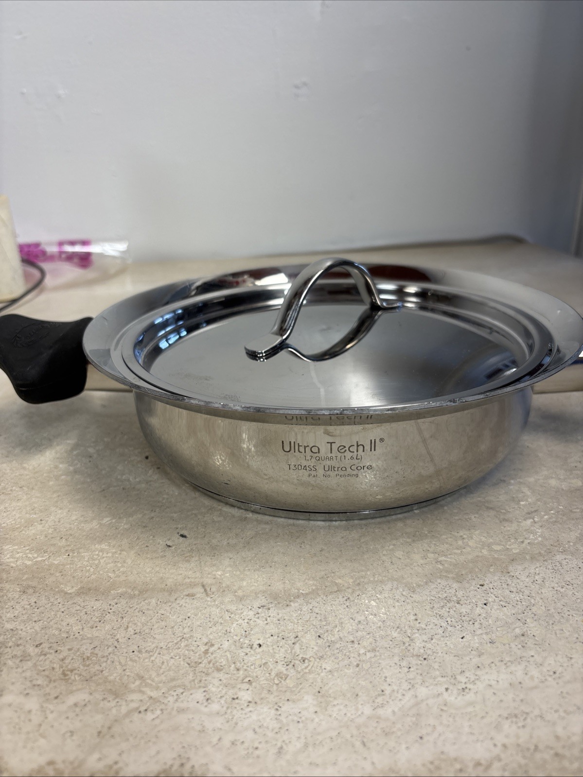 Carico Ultra Tech 11, 1.7 Quart Skillet With Cover Stainless Steele