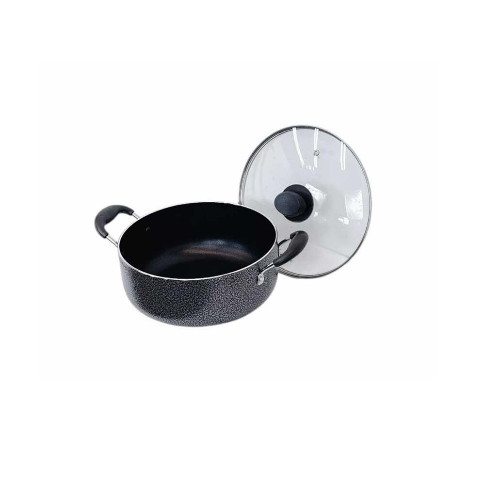 13-1/2″ (34CM) Non-Stick Coating Cooking Pot 18QT Sauce Pan With Lid Cookware