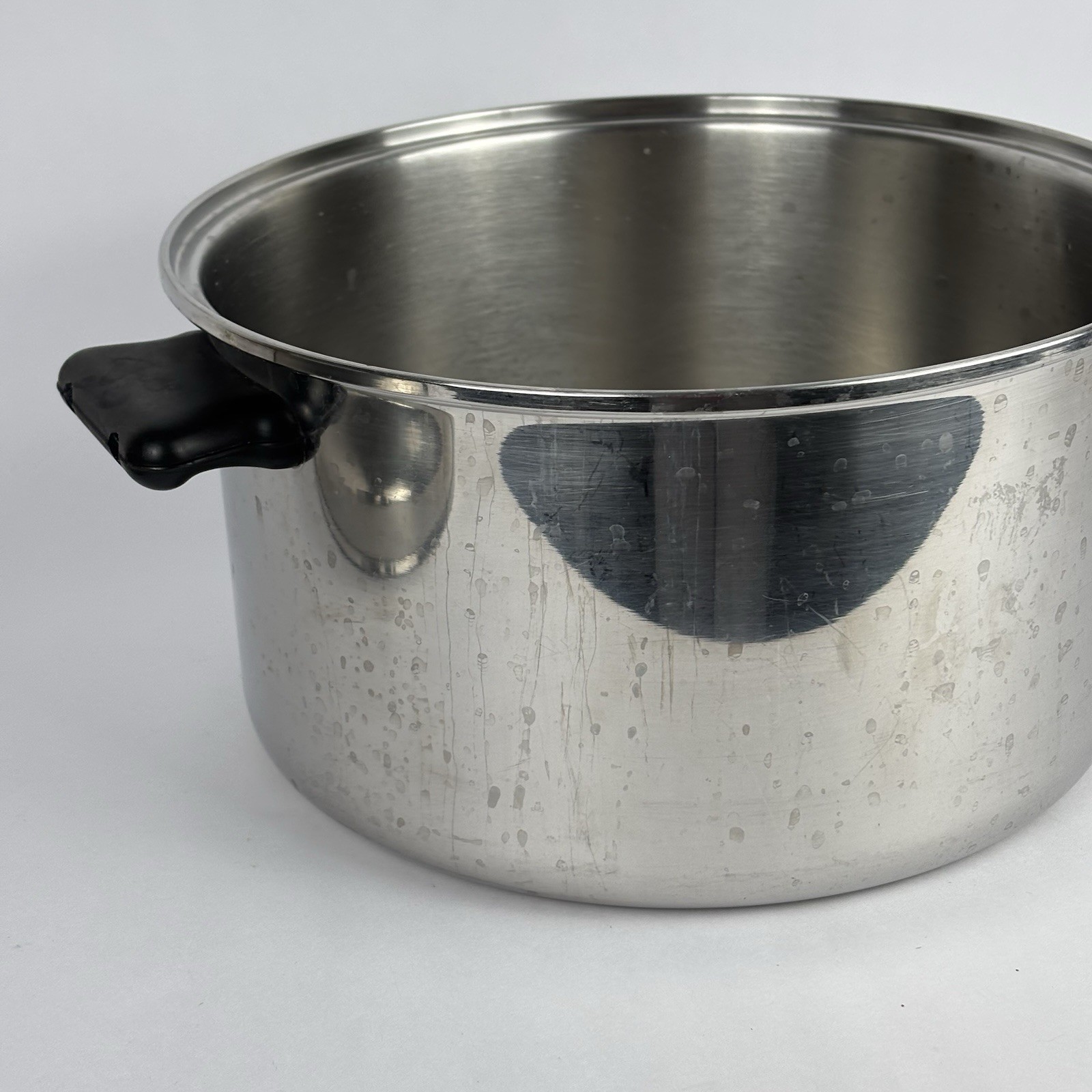 Vollrath Tri Ply 18-8 Stainless Steel Stock Pot Sauce Pan Approx 4 Quarts VTG