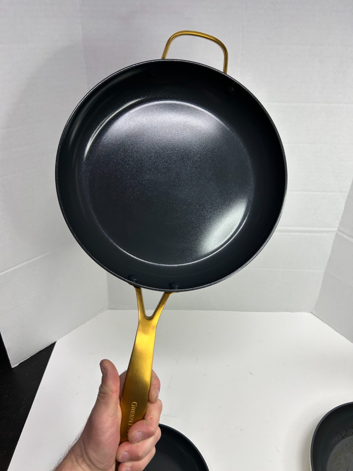 GreenPan 3-pc Jewel Pro Magneto 2 Ceramic Non-Stick Skillets (8, 10, 12″ Pans)