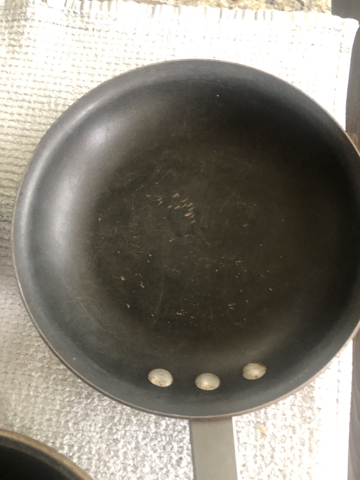 (QTY 3), 8-Inch Nonstick Frying Pan, Member’s Mark, Aluminum