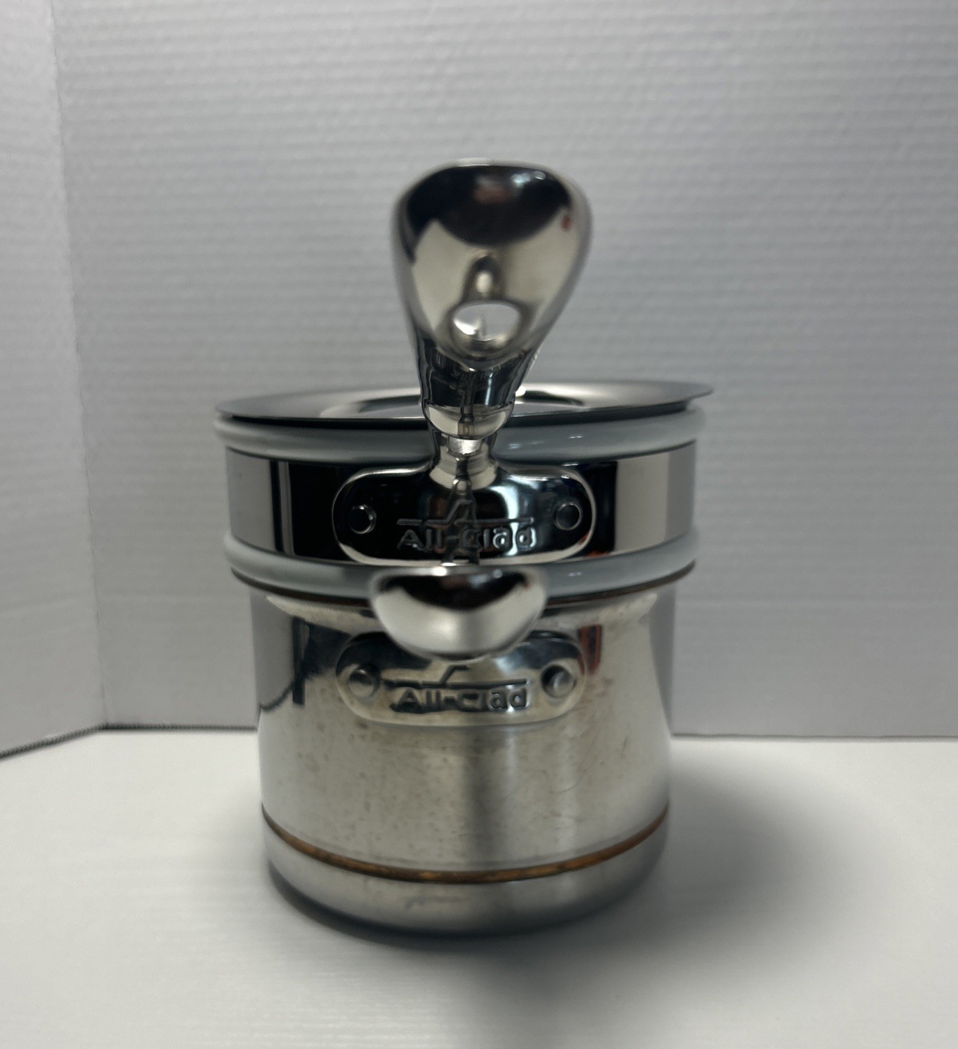 All-Clad Copper Core 2 Qt Saucepan Set w/ Porcelain Double Boiler