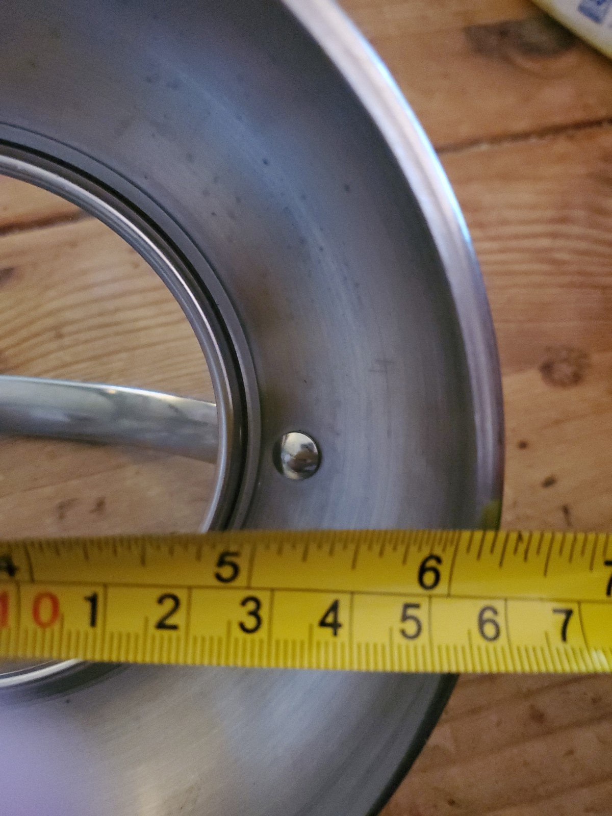 6 5/8 ” glass window pot lid replacement 6 1/8″ Inner Diameter