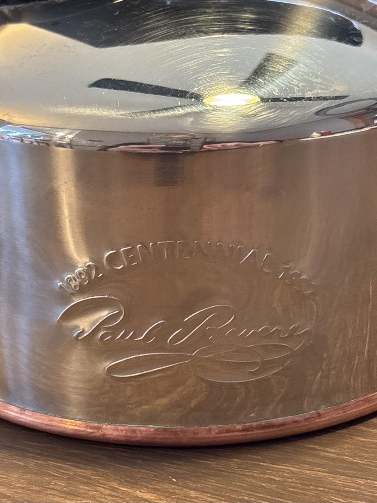 REVERE WARE VINTAGE COPPER BOTTOM WHISTLING TEA POT KETTLE 92C – MADE IN KOREA