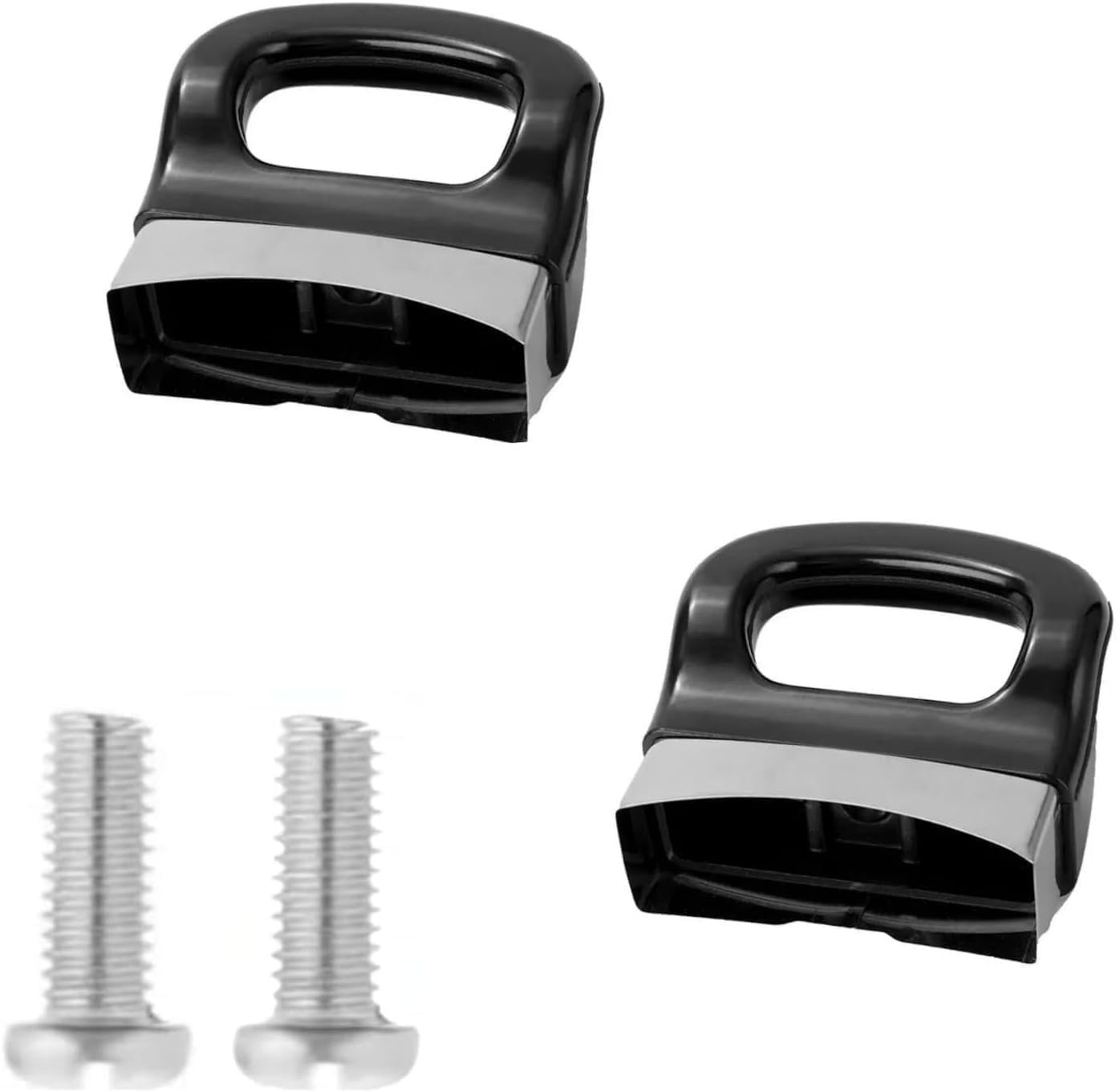 Black Replacement Handles for Pots – Universal Side Handle Set of 2