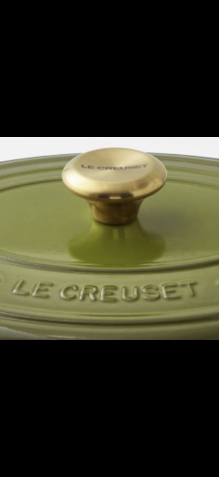 ~LeCreuset *NEW*9.5Qt*Signature*Oval*Dutch Oven, *Olive*Green…*FreeShipping*
