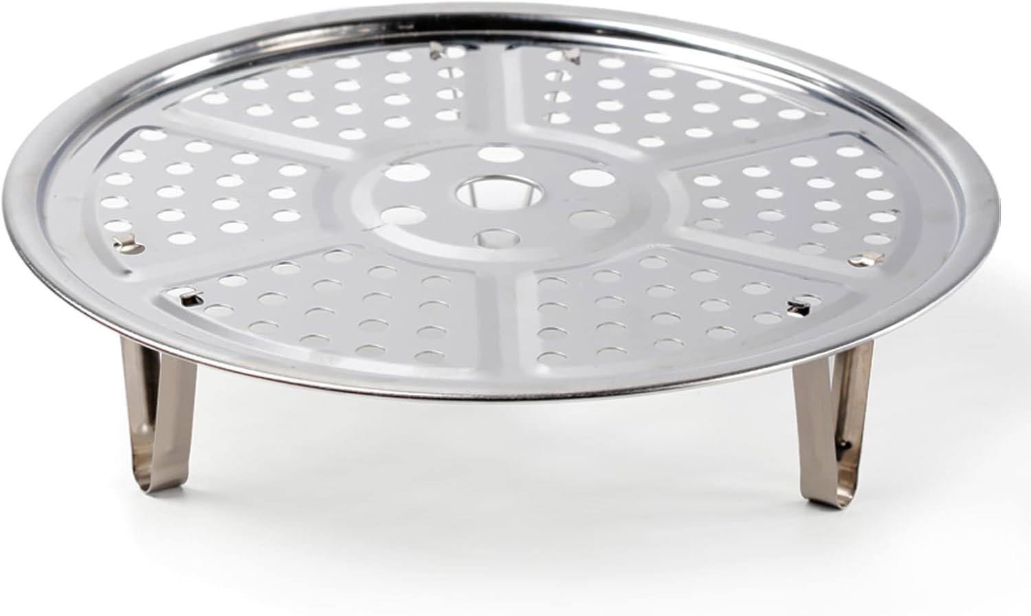 Stainless Steel Steamer Rack, 8.7” for Healthy Cooking & Nutrition