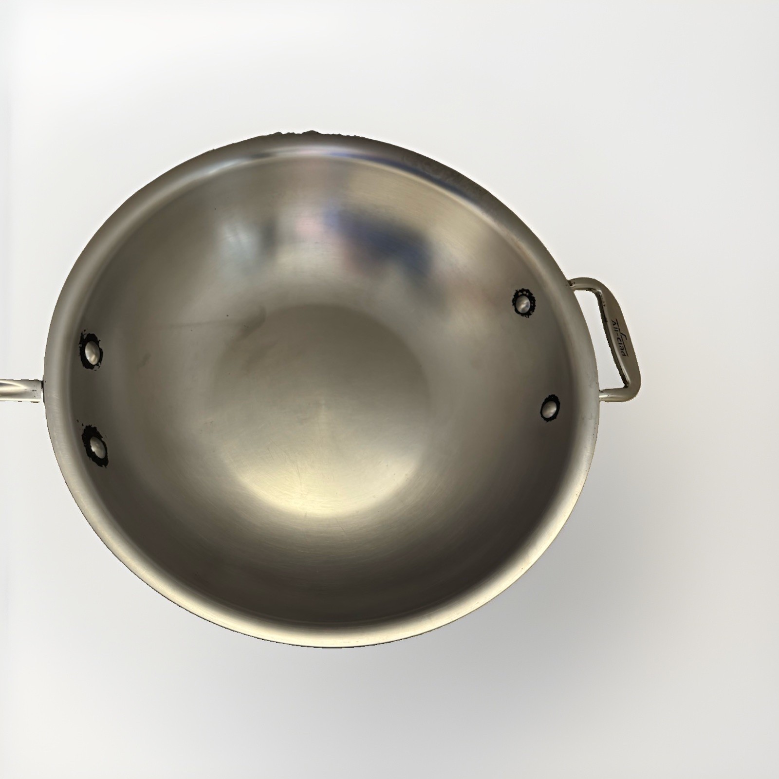 ALL-CLAD 12” Stainless Steel Chef’s Pan Wok W/ Dome Lid Cover