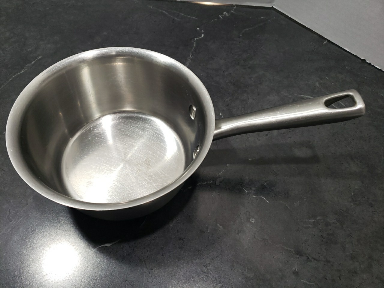 Vintage Farberware Advantage Tri-Ply Stainless 1 1/2 quart Saucepan No Lid