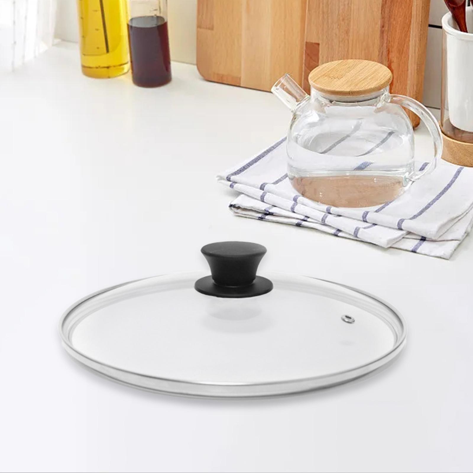 34cm Glass Lid for Korean Soup Pot Lid for Seafood Pot Cooking Supplies