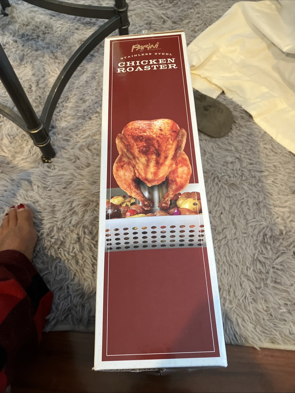 Parini Stainless Steel Chicken Roaster