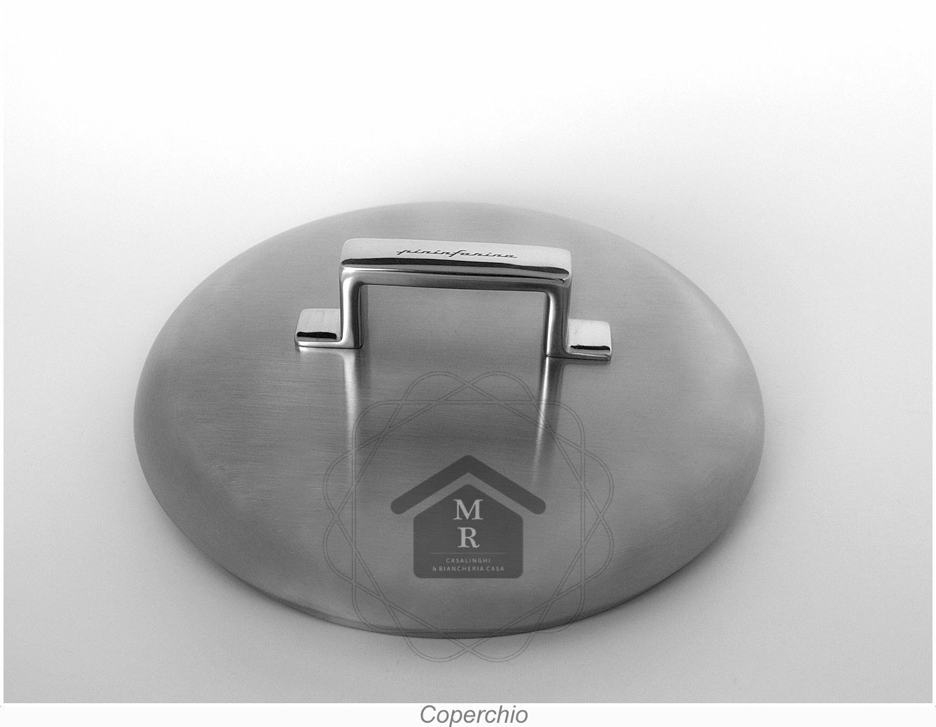 1 Handle Casserole with Lid Stainless Steel Style by Pininfarina Mepra