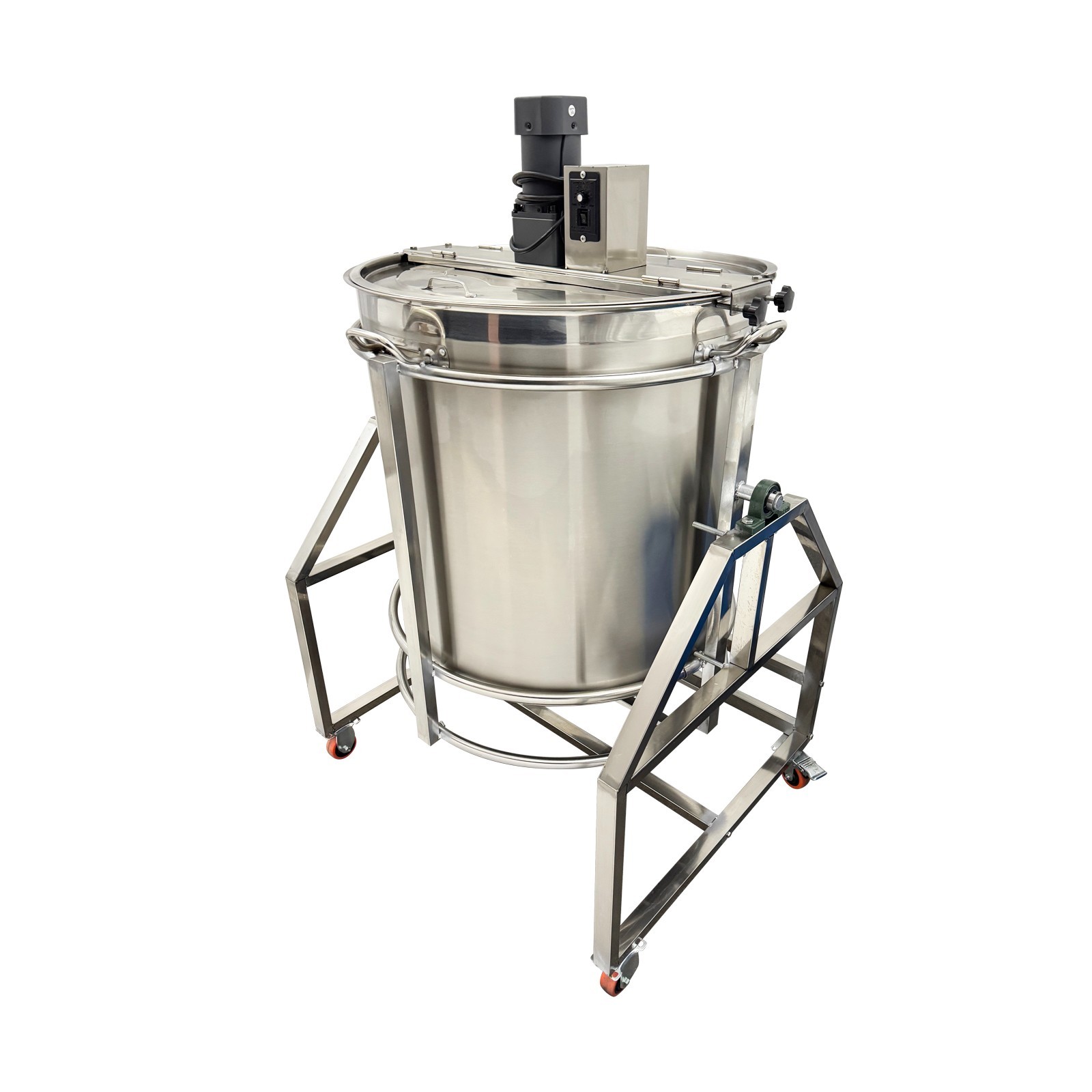 98L Natural Gas Heating Automatic Hot Pot Base Seasoning Pot Stir-frying Machine