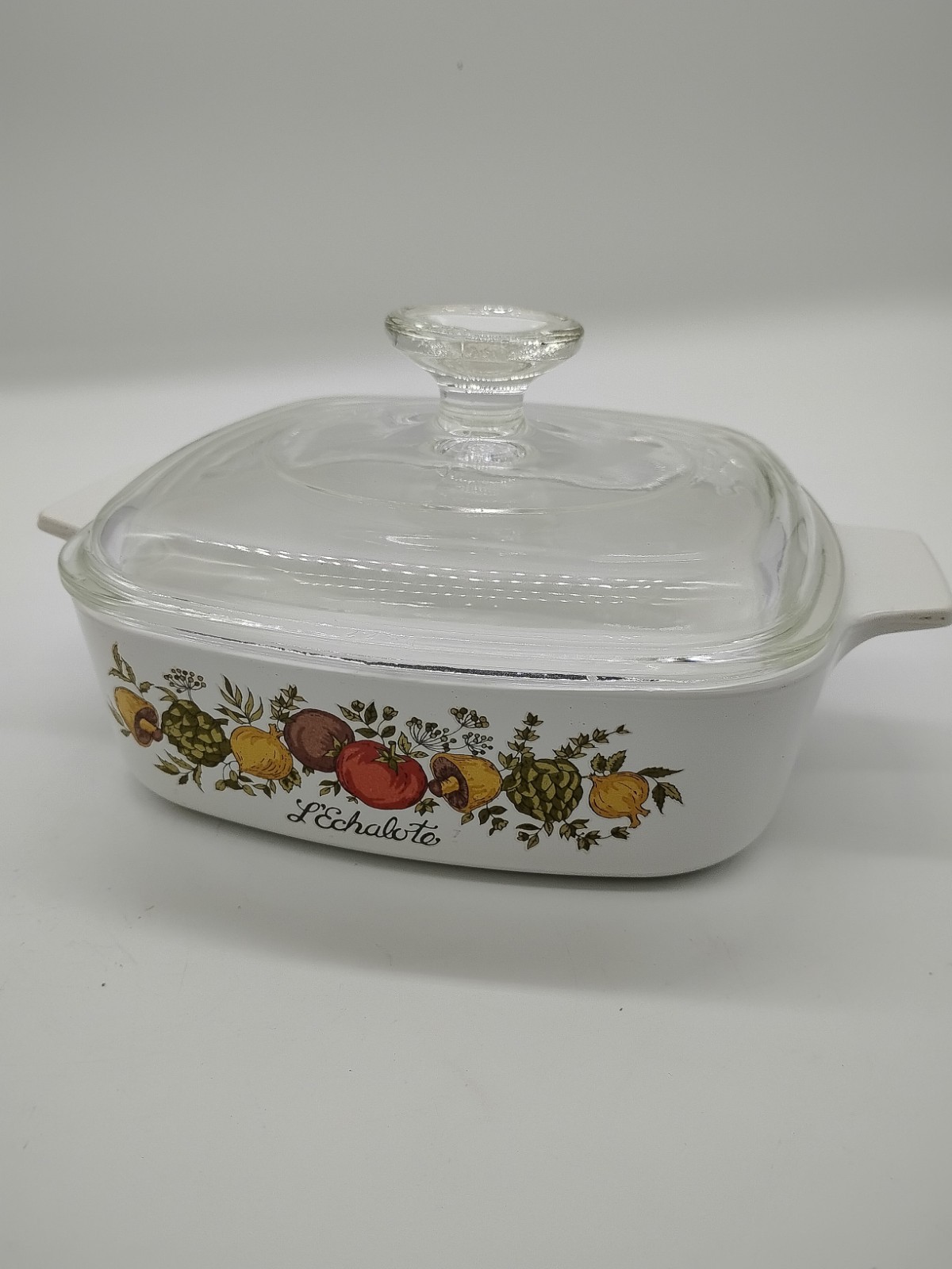 CorningWare A-2-B & P-43-B A-1-B Spice of Life Casserole Dishes Vintage USA