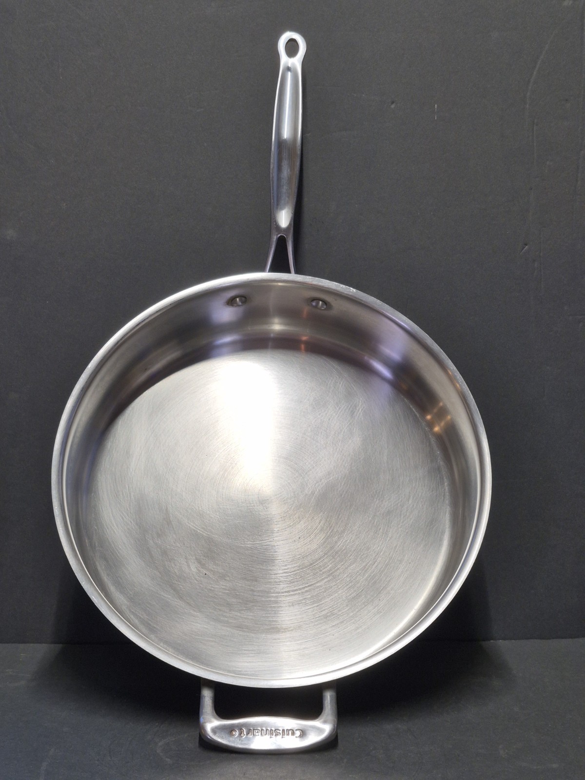 Cuisinart 12” 733-30H V#17882 1112 Stainless Steel Sauté Pan NO LID