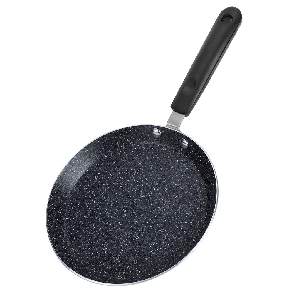 Plplaaoo Nonstick Crepe Pan – Aluminum Pancake Skillet with Comfortable Handl…