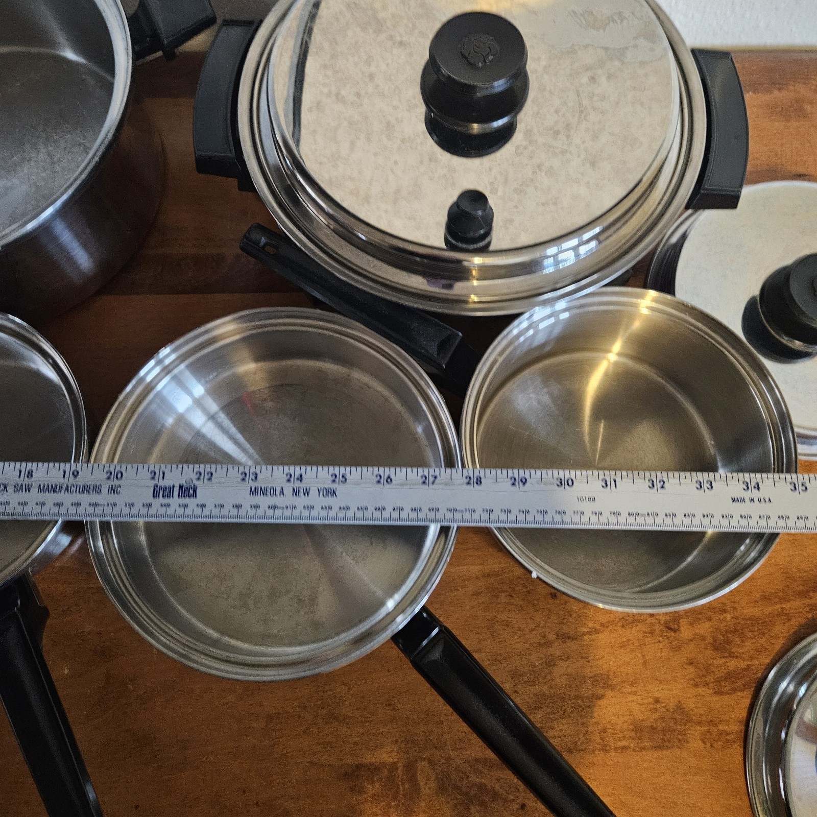 Royal Prestige 12 Pc Cookware Set 7 Ply Stainless Steel Titanium