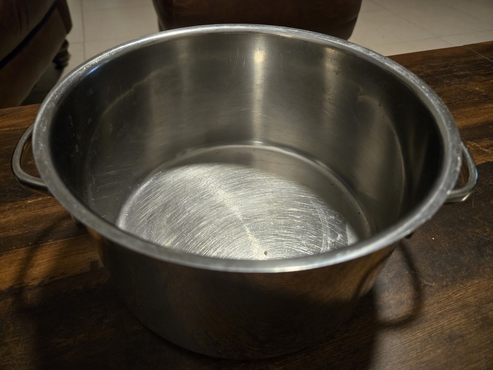 Cuisinart #944 Double Handle 3QT Soup Pot With Lid Stainless Steel