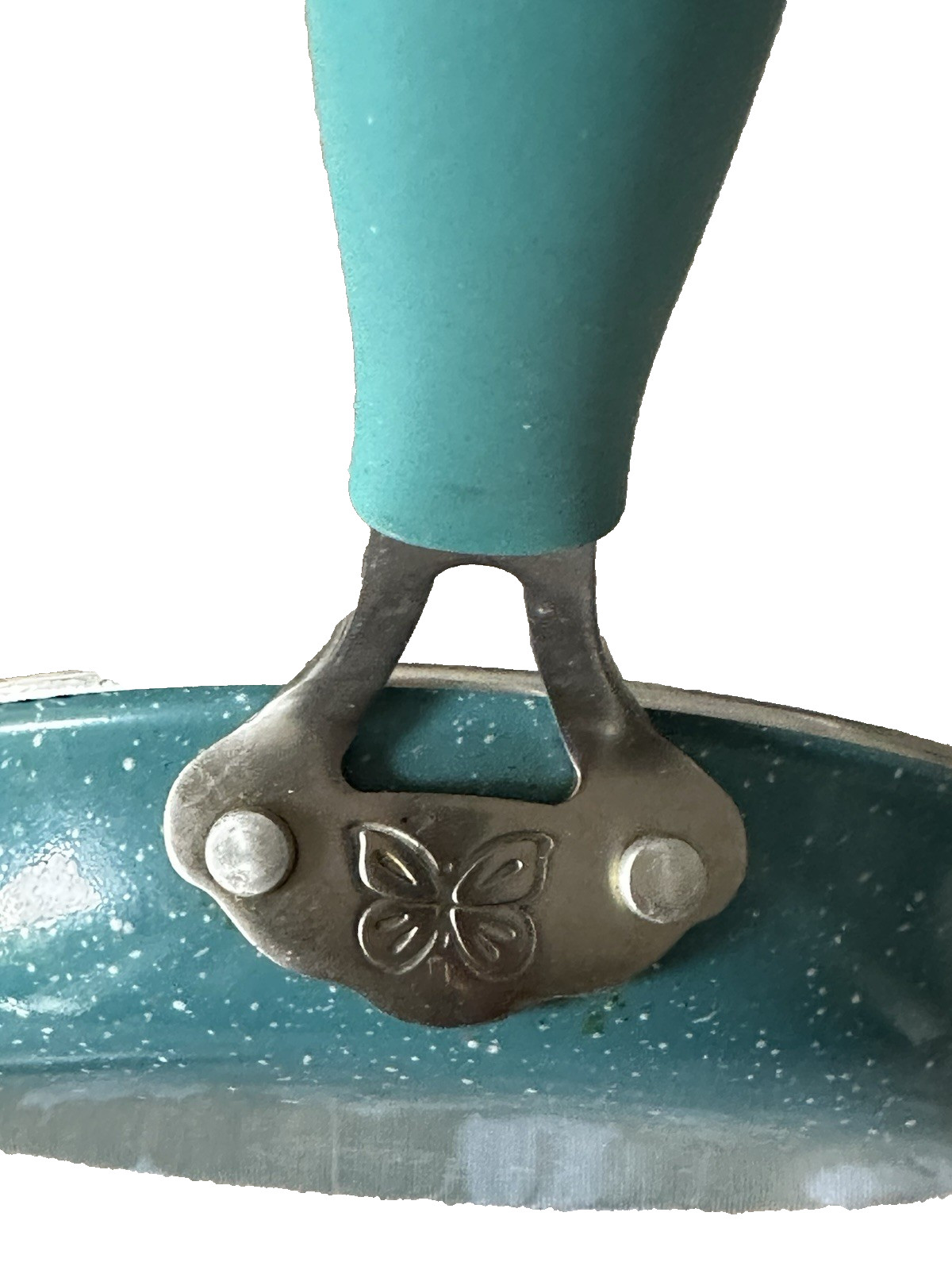 Pioneer Woman Frontier Teal Speckle 8.5+/-Nonstick Frying Pan Skillet 3428TBT
