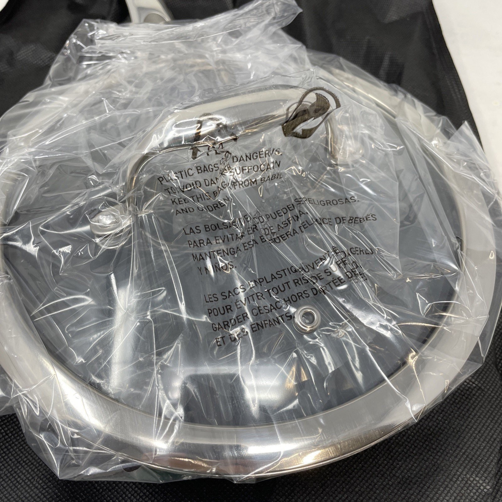HexClad 8″ Hybrid Fry Frying Pan W/ Storage Bag TerraBond Nonstick Gordon Ramsay