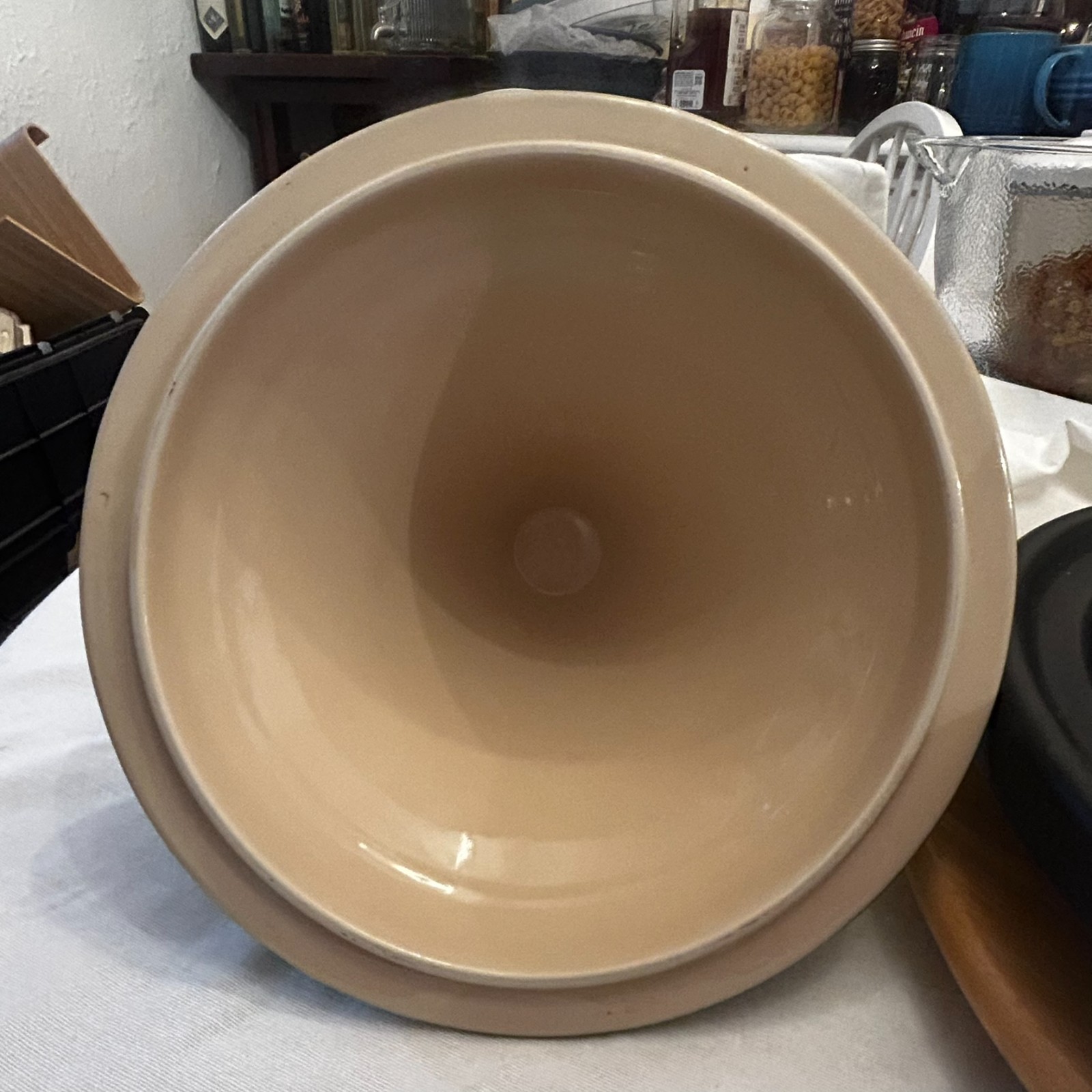 RETIRED Le Creuset Tagine #27 1.5 QT Kiwi cast iron, glazed stoneware