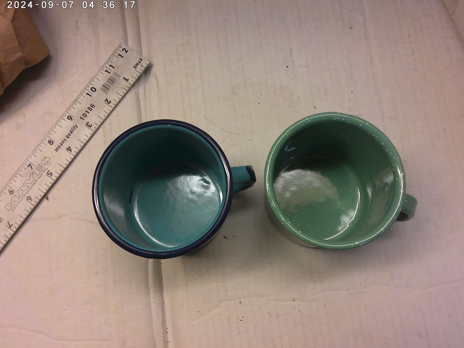 Enamelware 12oz mug combo NEW (company 2nd’s will have chip damage)