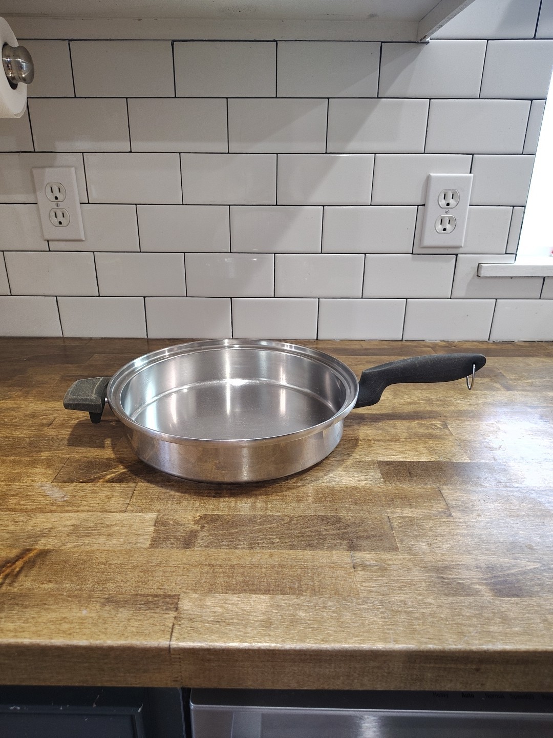 Permanent Multi Core 5 Ply Stainless Steel 11″ Frying Pan Skillet -NO LID