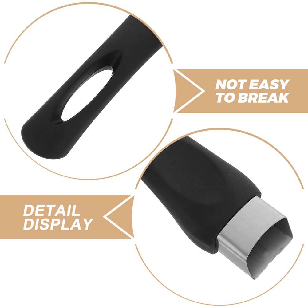 2pcs Black Pot Handle: Scald-Proof Replacement Saucepan Grip – Removable &
