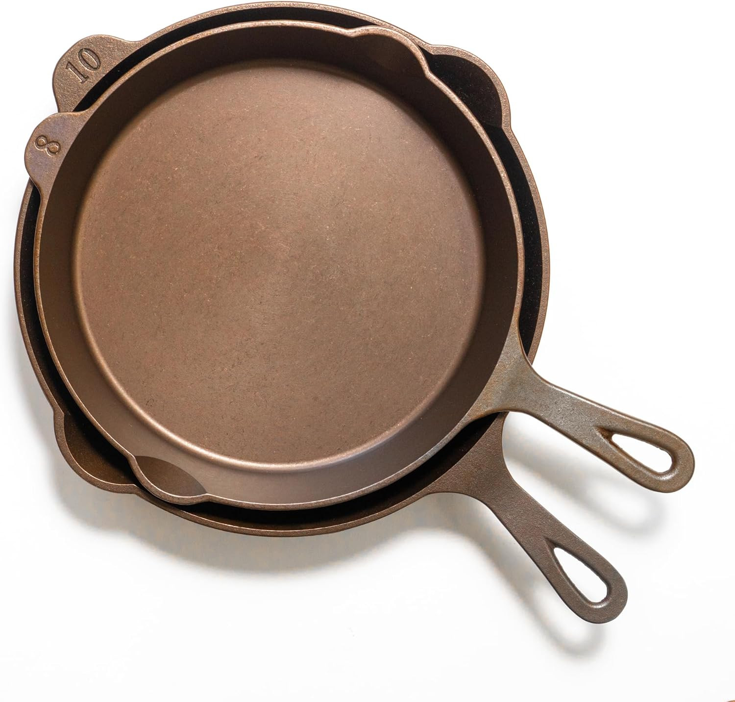 No. 10 Skillet – 11-5/8-Inch Pre-Seasoned Heirloom Pan – Made in USA