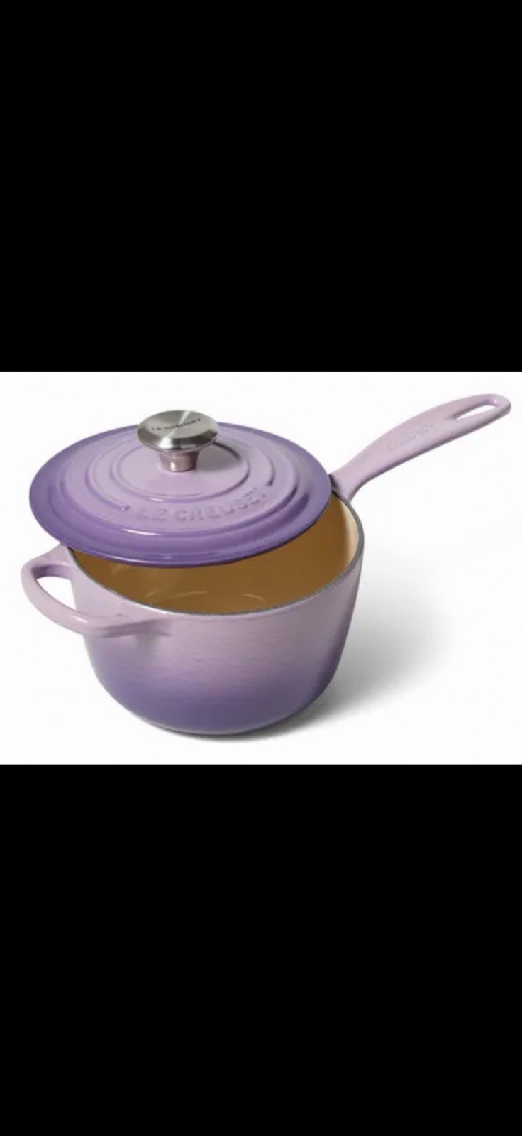 ~Le Creuset*New*1.75Qt*Signature*SaucePan*Enameled Cast Iron*Provence*Color*