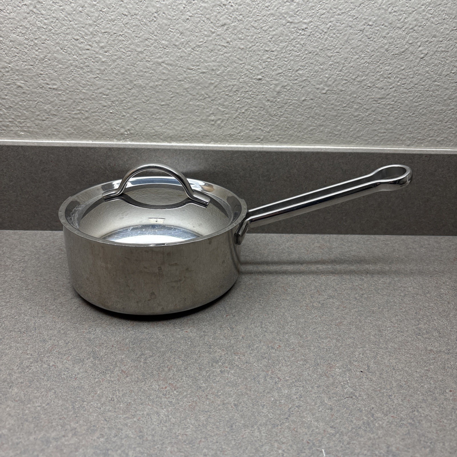 VTG Revere Pro Line 1.5 Qt Copper Core 18/10 Stainless Saucepan 1996 Thailand