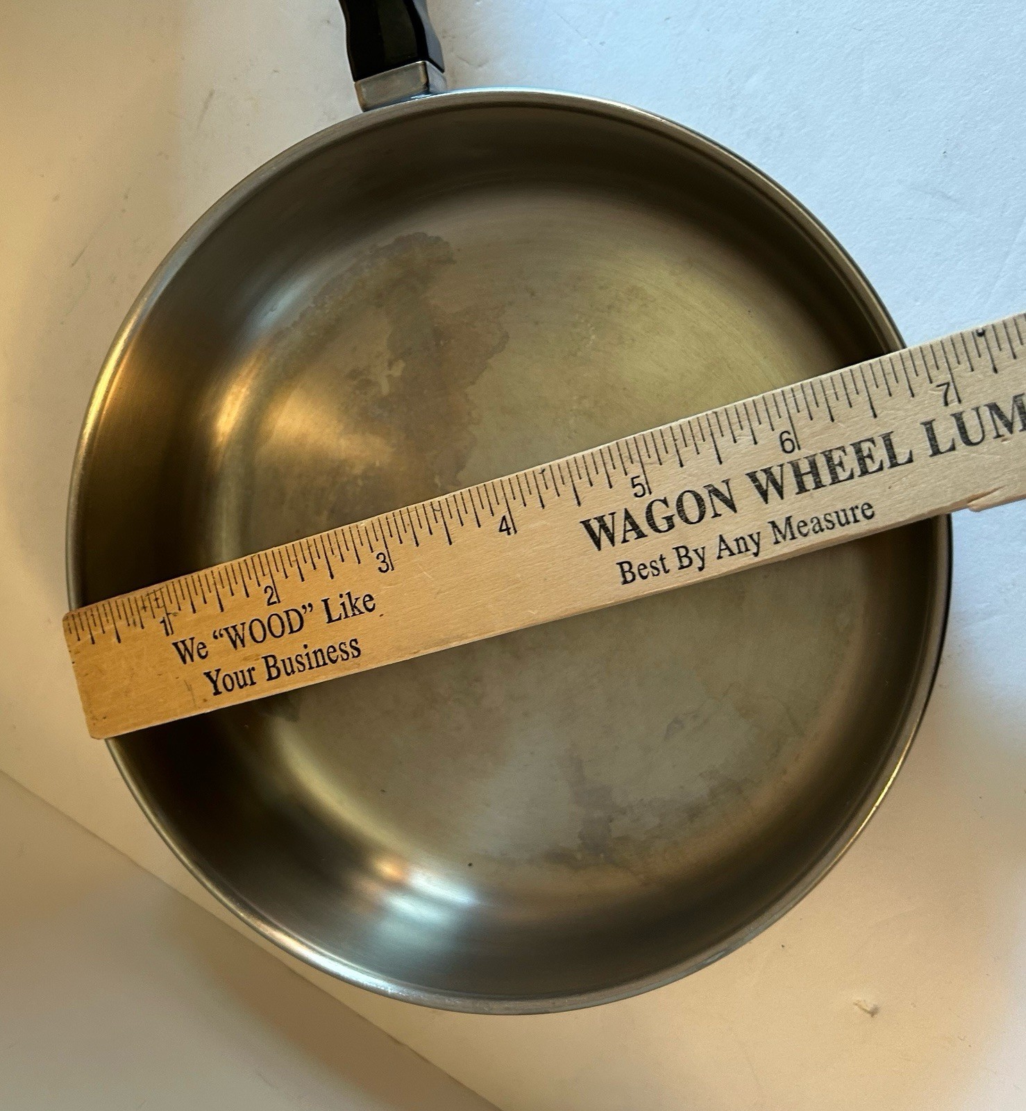 Vtg Farberware Stainless Steel 6 3/4” Frying Pan