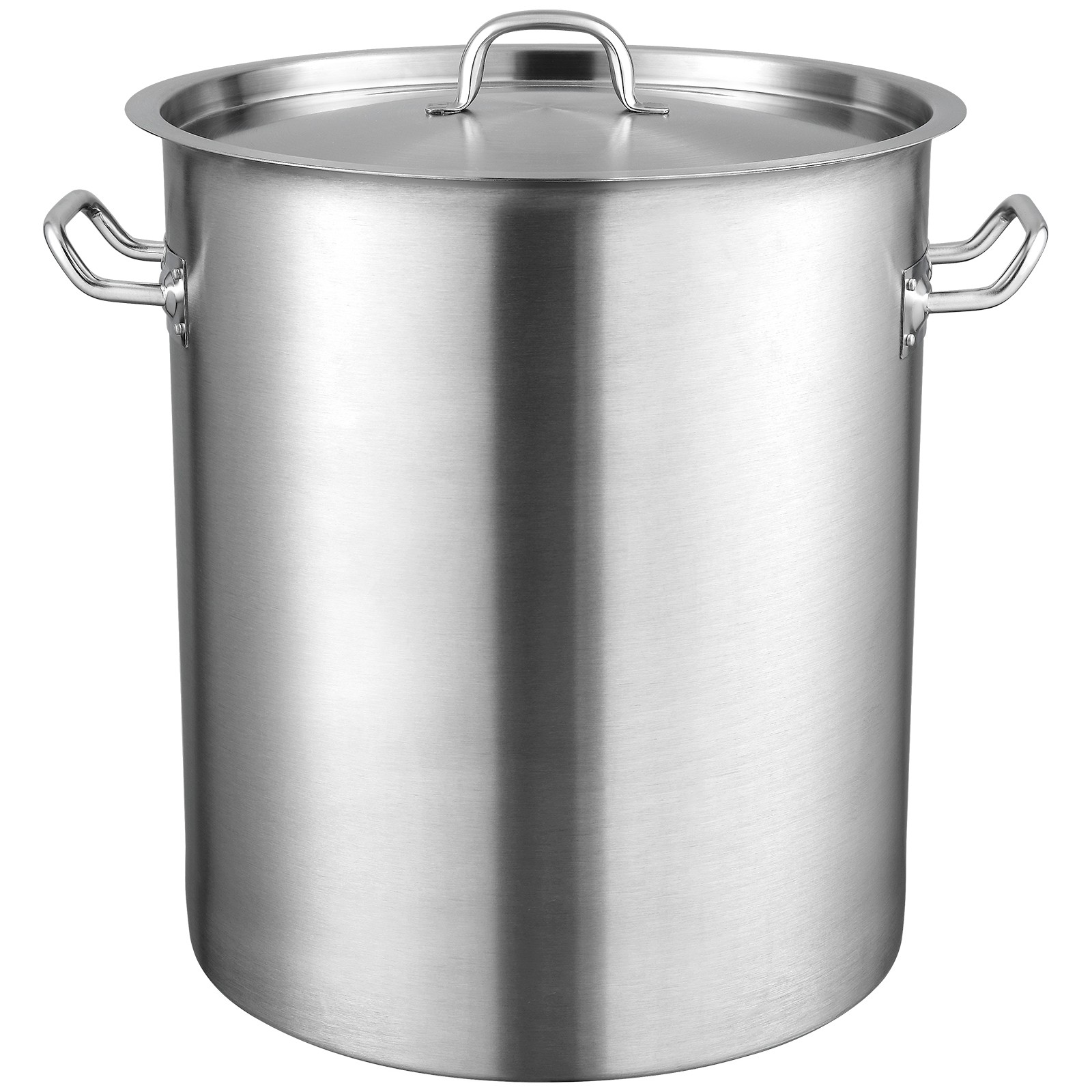 Uimoso Stainless Steel 42 Quart Stockpot with Lid for Cooking and Kitchen Use
