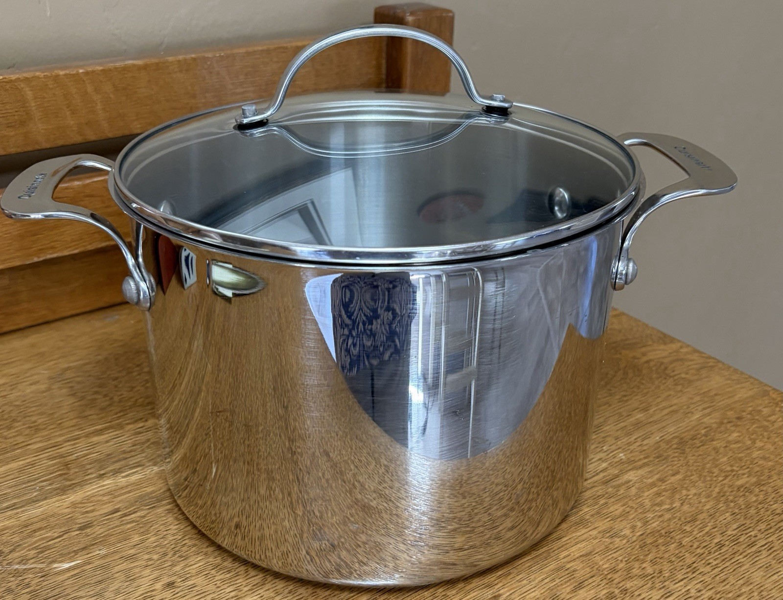 Cuisinart Model #866-24 Stockpot With Cover 8qt/7.6L 18/10 Stainless Steel