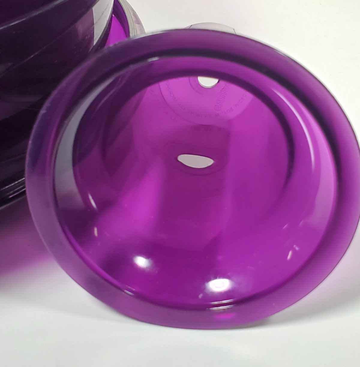 TUPPERWARE Purple Microwave Cooker Steamer 5 Pc Set