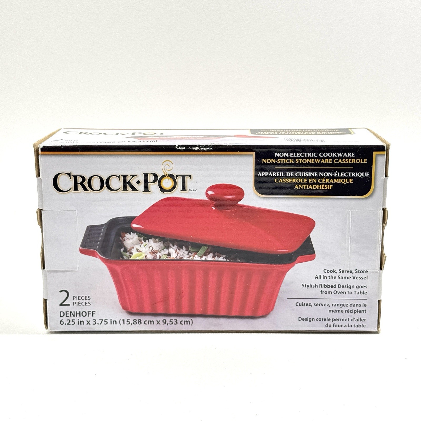 Crock-Pot 6.25 In X 3.75 In Cookware Brand New