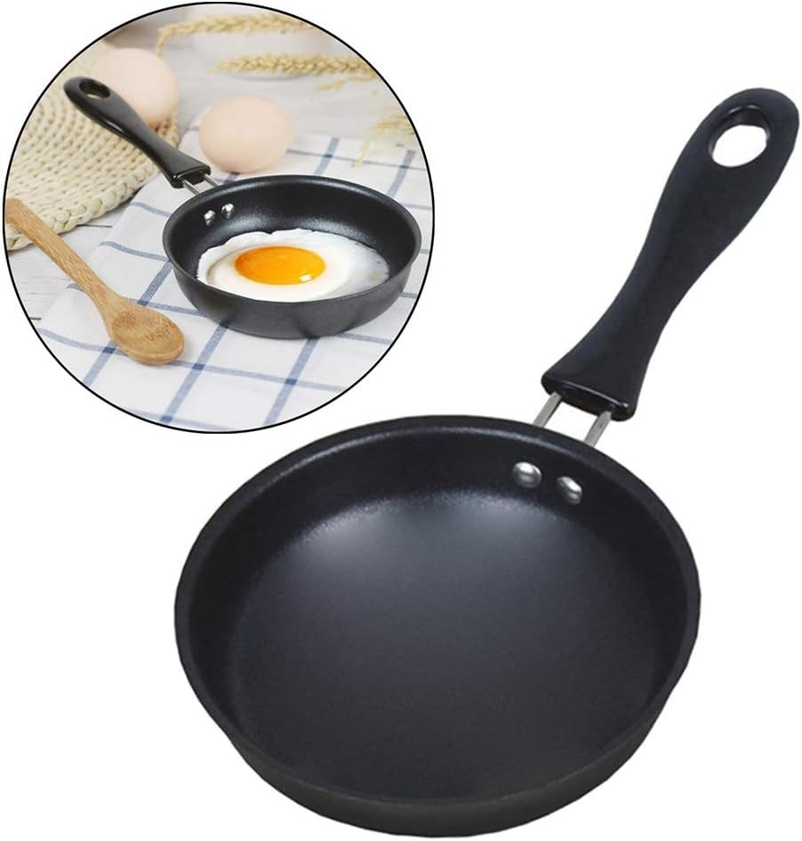 2023 Upgrade: Cast Iron Mini Frying Pan – Dishwasher Safe & Versatile