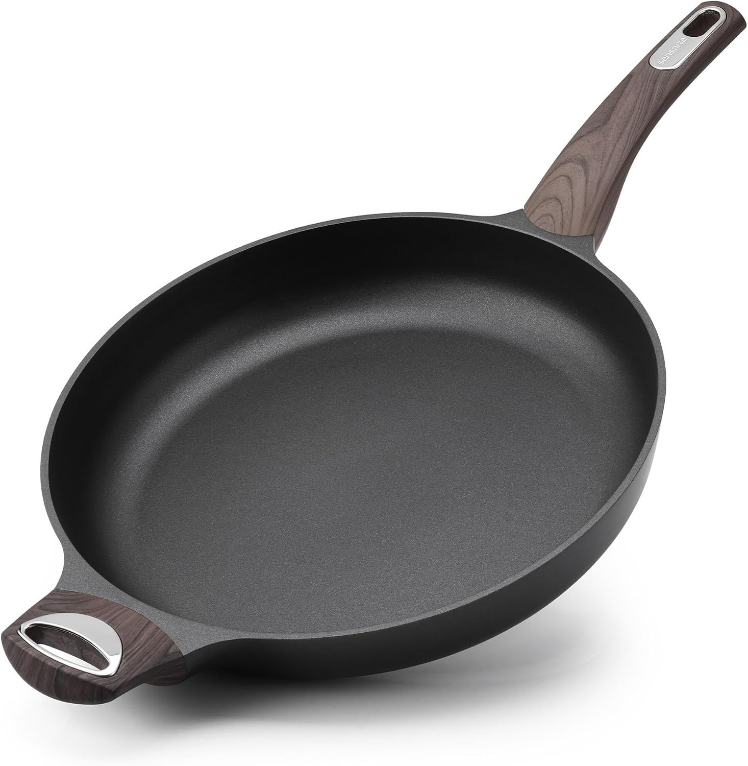 Nonstick Frying Pan Skillet 12.5Inch Large Non Stick Omelette Pans with Ergon…