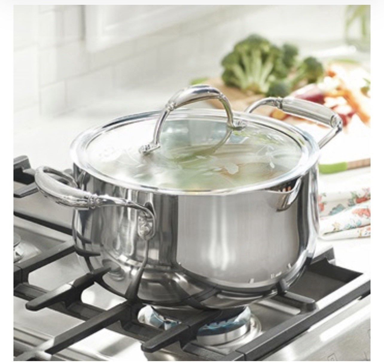 PRINCESS HERITAGE® TRI-PLY STAINLESS STEEL 4.5-Qt. Straining Casserole 5748