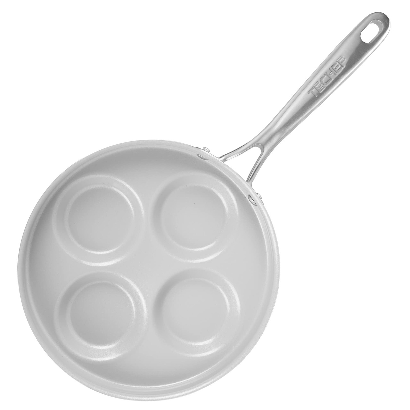10 Inch Kitchen Egg Pan Nonstick Ceramic Coating Heavy Duty Aluminum Cookware