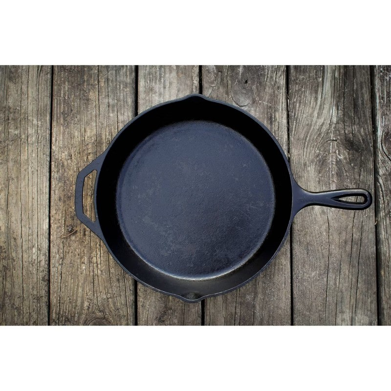 Lodge 6.5″ Cast Iron Skillet, Oven/Broiler Safe, Gas & Induction, Black