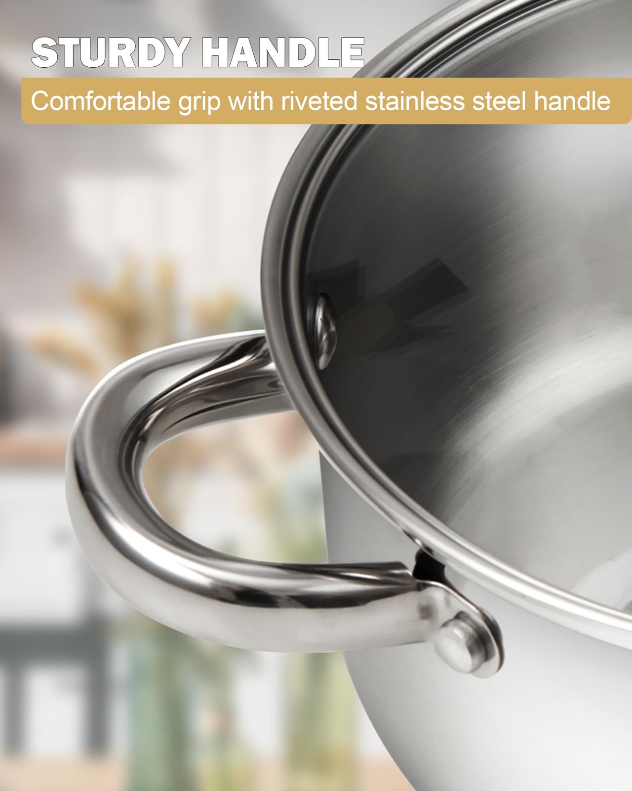 Stainless Steel 4 Piece Pasta Cooker Steamer Multi-Pot