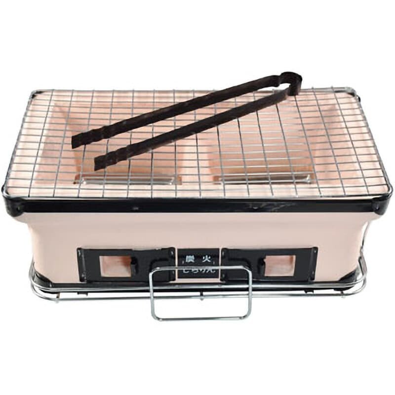 Japan Yakitori BBQ Diatomite Charcoal Grill Barbecue Hibachi Konro 17 x 41x 24cm