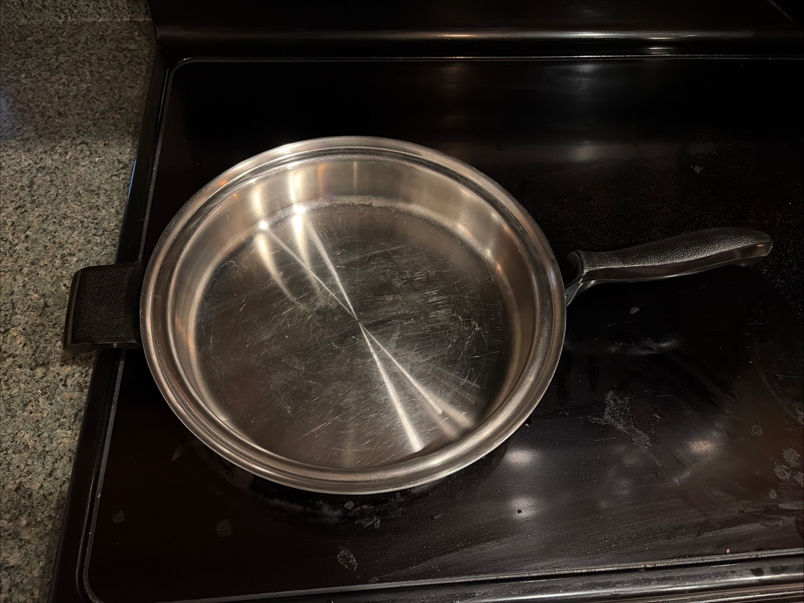 New Era 5 Ply Stainless Steel Skillet Sauce Pan Pot Cookware AlCore 10” USA Made