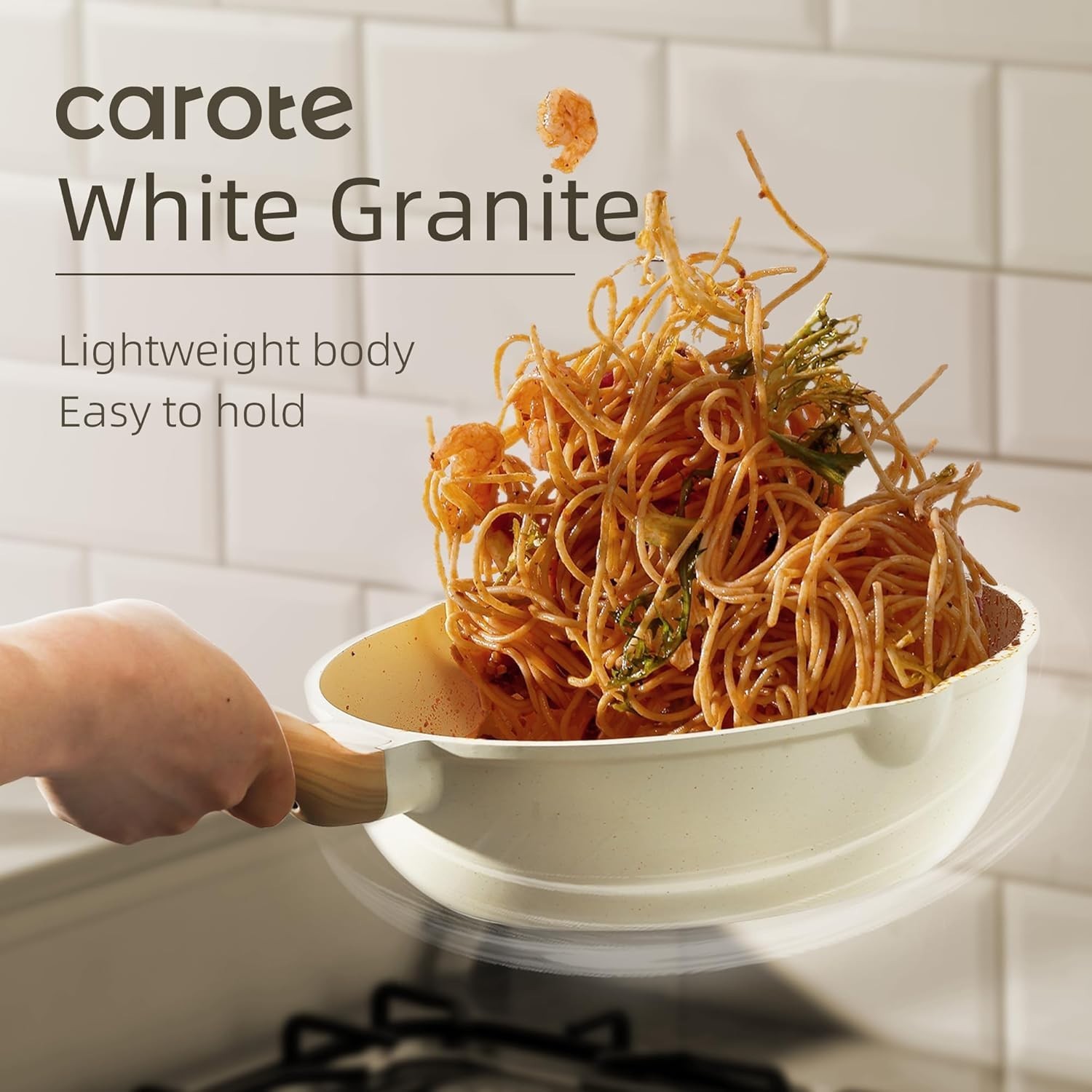 Lightweight 26-Piece Cookware Set with Nonstick Performance & Elegant Design