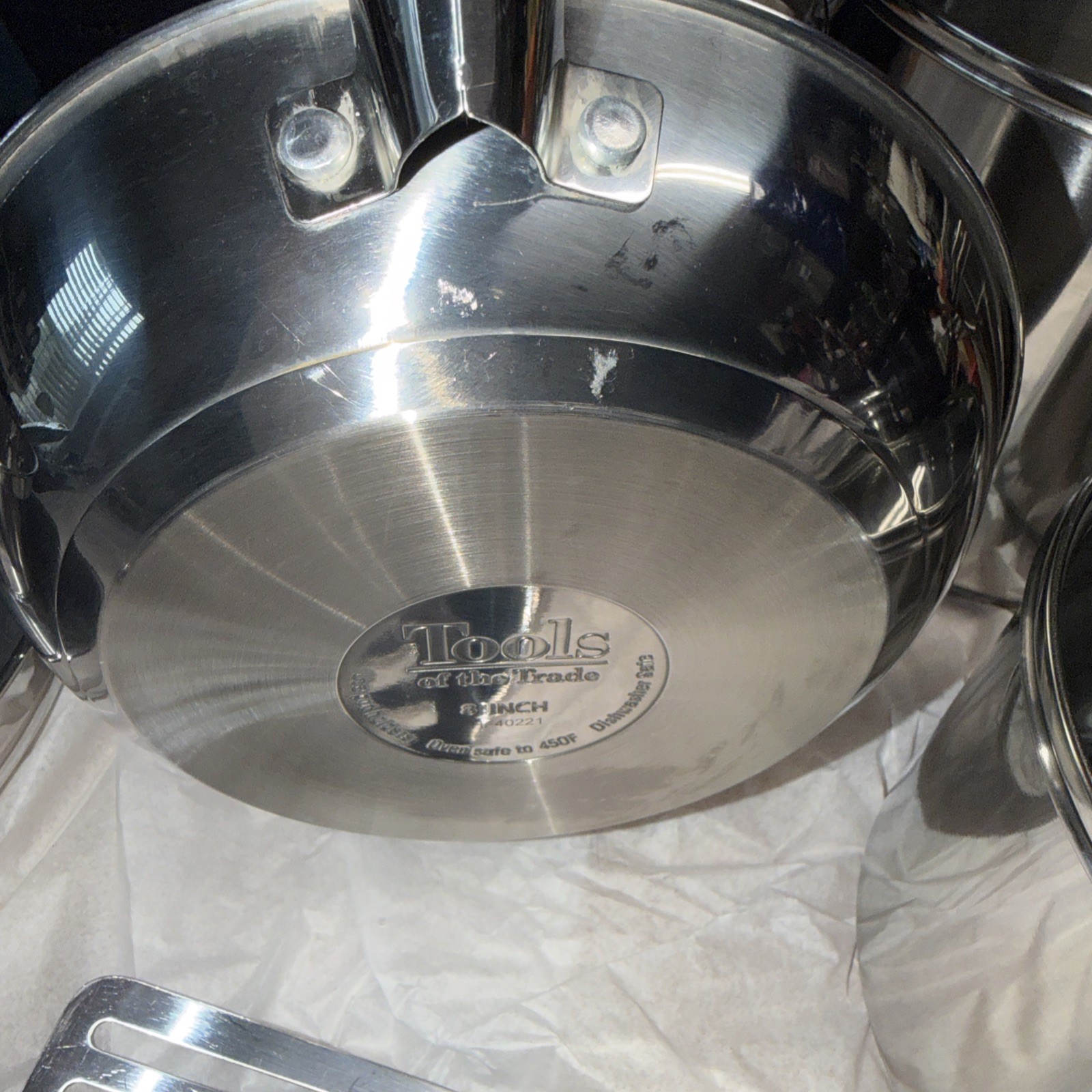 Tools of the Trade Stainless Steel 13-Pc. Cookware Set, Floor Display