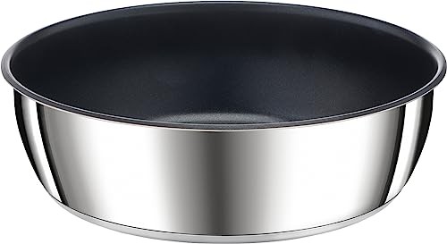 T-Fal 24cm Stir-fry Pan, IH and Gas Stove Compatible, L97135