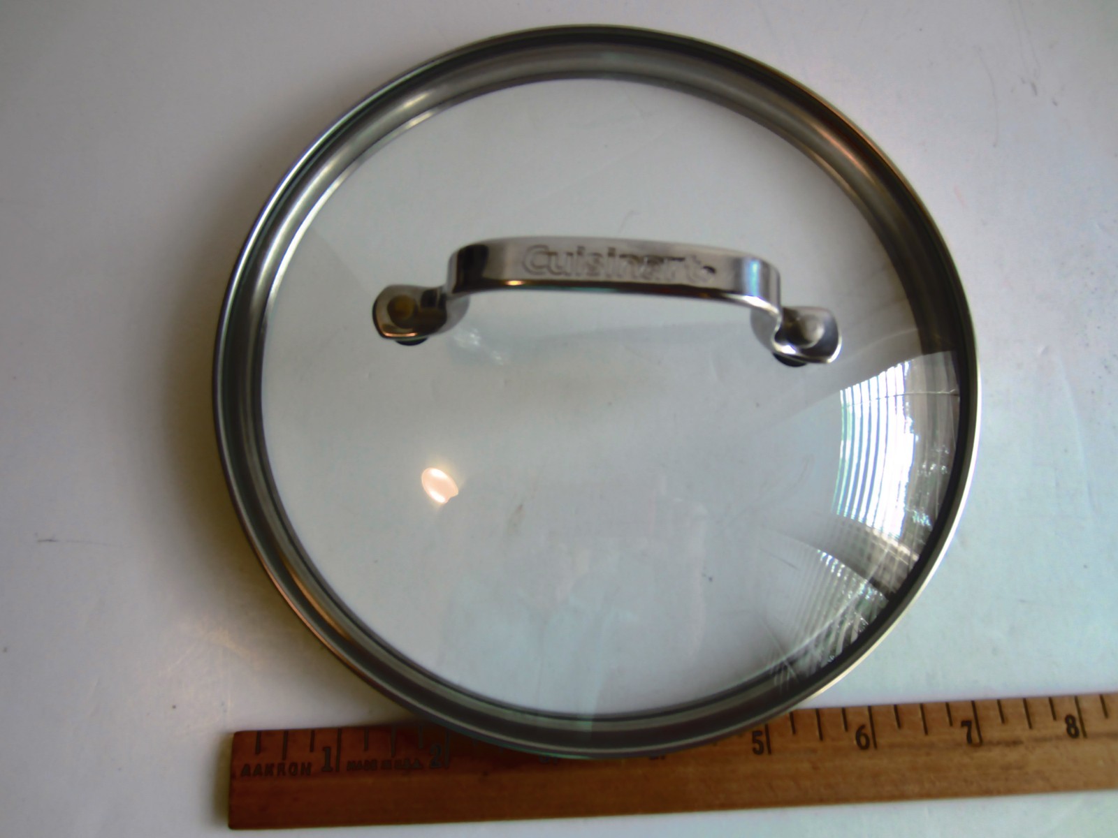 Cuisinart Glass & Stainless Steel Pan Lid 6-7/8″